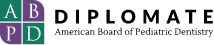 Diplomate American Board of Pediatric Dentistry logo