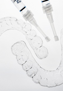 teenage patient smiling in dental chair near Wheeling